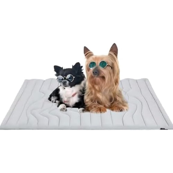 Kobolaf Dog Cooling Mat,  Double-Sided Portable Dog Cool Bed for Summer Non-Slip Washable