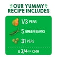 thumbnail image 6 of (8 Pouches) Happy Tot Super Foods Stage 4 Organic Pears, Green Beans & Peas + Super Chia Baby Food, 4.22 oz, 6 of 9