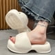 thumbnail image 3 of Zapatillas de verano de alta calidad para mujer, sandalias de moda para interior y hogar, chanclas de suela gruesa de EVA para mujer, zapatos de playa para exterior, 3 of 6