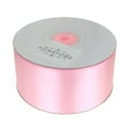 thumbnail image 1 of Single Face Satin Ribbon, 2-Inch, 50 Yards, Light Pink, 1 of 1