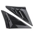 thumbnail image 5 of BFY for Honda Civic Hatchback 2016-2021 2x Rear Side Vent Window Louver Carbon Cover, 5 of 10