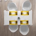 thumbnail image 3 of Ambesonne Tropical Place Mats Set of 4, Place with Palm Trees, Standard Size, Yellow and White, 3 of 4