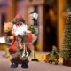 thumbnail image 4 of Juguete eléctrico de los vidrios del alambre del oro de la felpa de Papá Soportar Sunnimix Muñeca eléctrica de Santa Claus, 4 of 8