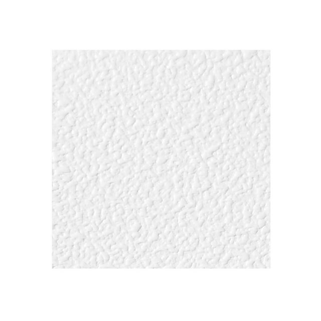 Genesis Tuiles de Plafond Stucco Pro Blanches - Installation Facile à Insérer – Imperméables, Lavables et Ignifuges - PVC de Haute Qualité pour Prévenir la Casse (Échantillon 6 Pouces x 6 Pouces)