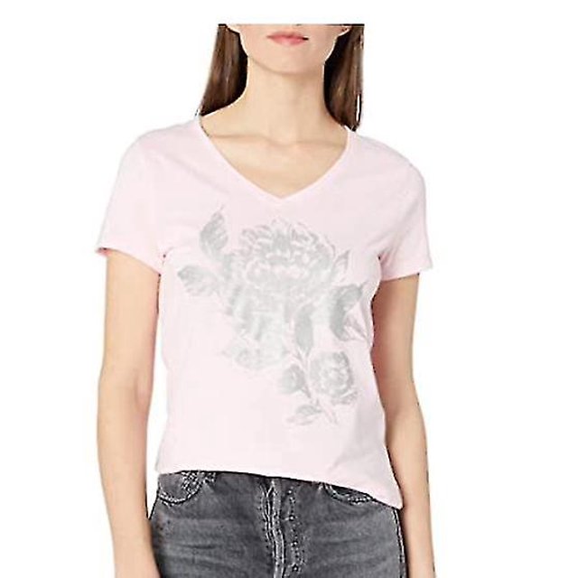 T-shirt pour Femmes, Mode, Manches Courtes, Graphique, Col en V (Plusieurs Graphiques Disponibles)