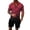 Red, variant on Ketyyh-chn99 Sweatsuits for Men Tracksuit Set Short Sets Outfits 2 Piece Summer Tracksuit Short Sleeve T Shirt and Shorts Set Purple,2XL
