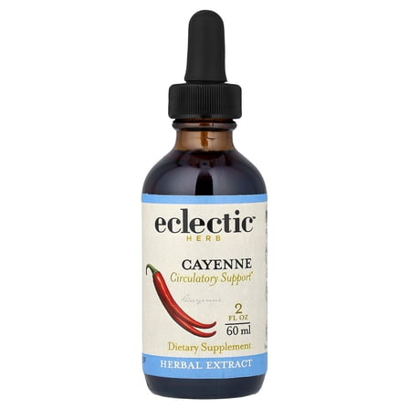 Eclectic Herb Cayenne Extract, 2 fl oz (60 ml)