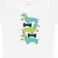 thumbnail image 4 of Inktastic Dachshund Dog Lover Polka Dot Puppies Girls Baby Bodysuit, 4 of 5