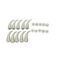 thumbnail image 2 of yuksok 10 Sets tuds s Metal Screw Back Rivets DIY Belt Bag, 2 of 6