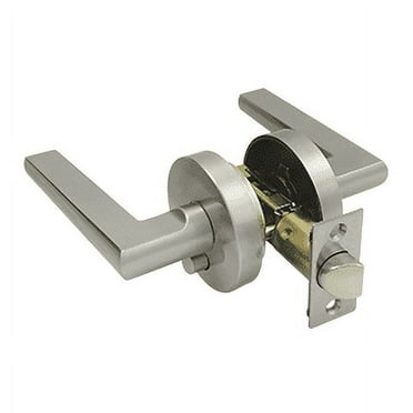 Deltana ZPLR2U15 Elite Portmore Series Residential Lever Privacy Brushed Nickel