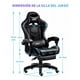 thumbnail image 2 of Silla Gamer Vidita GX2000 Vidita Vidita ergonómica negra con tapizado de poliuretano, 2 of 5
