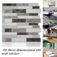 thumbnail image 2 of CAROOTU Crystal Tile Self-adhesive 3D Wall Sticker Mosaic Tile Backsplash DIY Epoxy Home, 2 of 6