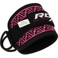 thumbnail image 5 of RDX Fitness Ankle Strap for Cable Machine – Steel Double D Ring Ankle Cuff Legs Workout, 5 of 5