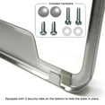 thumbnail image 3 of Au-Tomotive Gold, INC. Dodge R/T Brushed Stainless Steel License Plate Frame, 3 of 4