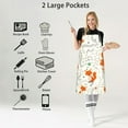 thumbnail image 4 of Apron, Stocking Stuffers Kitchen Apron with 2 Pockets, Apron for Cooking Waitress Bistro Baking, 4 of 6