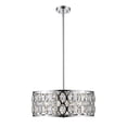 thumbnail image 4 of Dealey 6 Light Chandelier Clear, 4 of 7