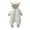 01_White, variant on QUOTAY Baby Bear Kids Jumpsuit Outfit Girls Boys Winter Hooded Baby Romper Snowsuit 03_Beige,12-18 Months