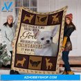 thumbnail image 2 of Once Upon A Time There Was A Girl Chihuahuas Fleece Blanket, 2 of 2