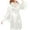 White, variant on Sakmal Nightgowns for Women Robe V Neck Plus Size Sleep Dress White Long Sleeve Womens Nightgowns 3X