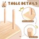 thumbnail image 2 of Methold Jaula de escalada para hámster, plataforma de madera para juguetes, hábitat y accesorios para mascotas pequeñas, fácil de mantener, Juguetes de animales pequeños, 2 of 6