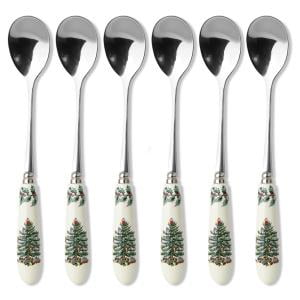 

Spode CHRISTMAS TREE S/6 Tea Spoons