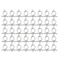thumbnail image 4 of 40 Sets Alloy OT Buckle DIY Ornaments Bracelet Necklace Accessories Jewelry Making SuppliesSilver---Product code 53202, 4 of 5