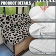 thumbnail image 6 of Uorisanigo RV Dinette Cushion Covers - Gray Leopard Print Replacement Camper Cushion Covers Booth Seats - Washable Sofa Furniture Protection(1 Bench Cover & 1 Backrest Cover), 6 of 7