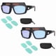 thumbnail image 2 of 6X Casco de Máscara de Soldadura de Oscurecimiento Automático Con Energía Solar Gafas de Soldador Lente Anti-, 2 of 5
