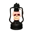 thumbnail image 4 of Fiudx Guirnalda de Luces Led de Halloween, Temática Del Festival de Los Fantasmas, Linterna de Vela con Forma de Calavera Espeluznante, Decoración para El Hogar y Eventos, Material de Pvc y Acrílico,, 4 of 4