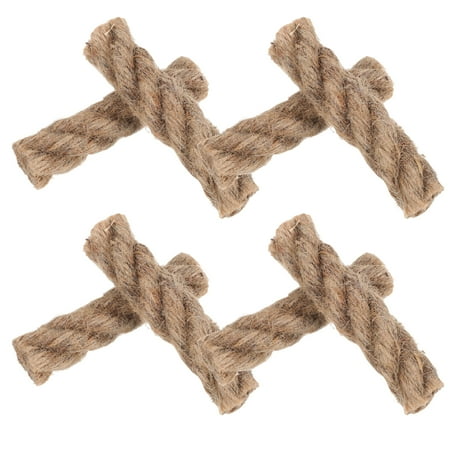 

ifundom 8Pcs Camping Fire Ropes Convenient Fire Starters Portable Hemp Ropes Outdoor Accessory