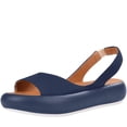 thumbnail image 3 of Women's Open Toe Leather Sandals Large Size Premium Comfy Sport Sandal Casual Summer Outdoor Hiking Walking Shoes Beach Travel Flat Slippers, 3 of 9