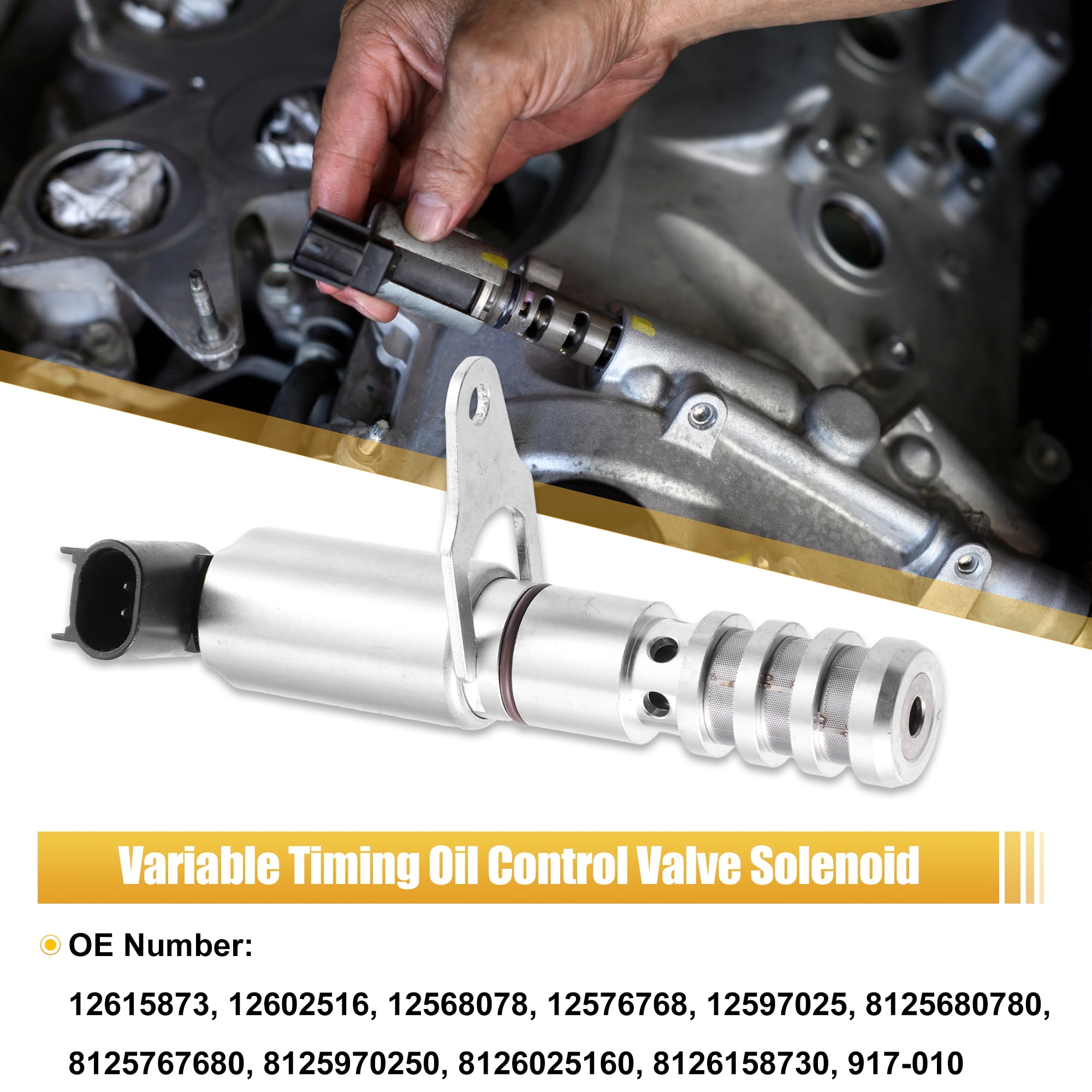 12615873 12602516 Variable Valve Timing Solenoid VVT Oil Control Valve for GMC Envoy 4.2L 2002-2009