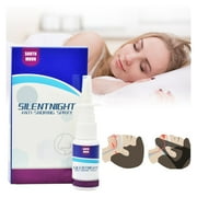 Ounabing Personal Skin Care Snoring Nasal Spray Fast Snore Stopper Drops For Better Sleep Natural Breathing Helps Open The Throat Air Passage While Sleeping No Natural Snoring Solution 20ml