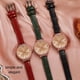 thumbnail image 3 of Relojes para Mujer Correa de Cuero Ultrafina Minimalista Reloj de Pulsera de Moda Informal Relojes para Mujer Analógicos de Cuarzo ANGGREK Otros, 3 of 8