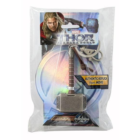 Metal Key Chain - Marvel - Thor Hammer Ragnorak Pewter New 67868
