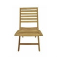 thumbnail image 4 of Anderson Teak Andrew Contemporary Teak Folding Chair in Natural (Set of 2), 4 of 4