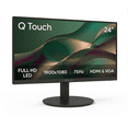 thumbnail image 2 of Monitor Qtouch 24 pulgadas LED Q.touch resolución 1900 x 1080 FHD Negro QT-2400, 2 of 6
