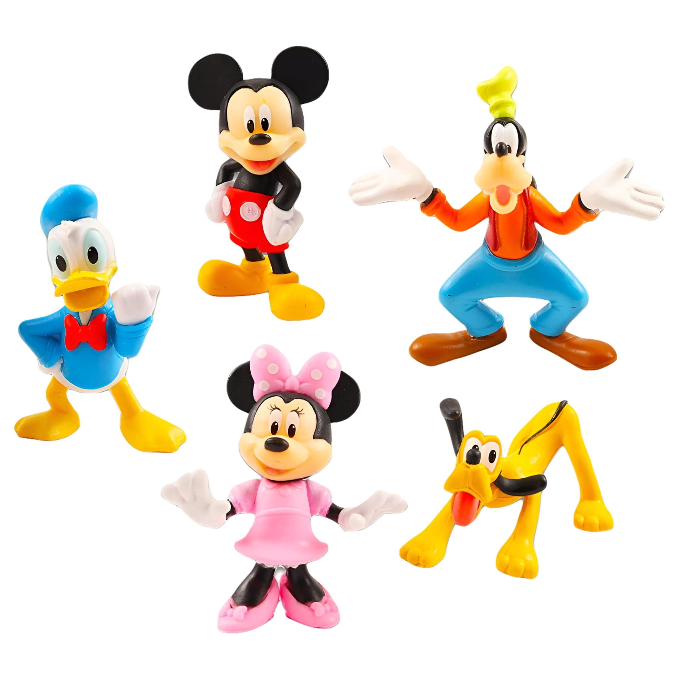 Disney Junior Mickey and Friends Mini Action Figure Set, 5 Count