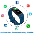 thumbnail image 2 of Reloj Smartwatch VAK 115 con Podometro Bluetooth Musica y sensor, 2 of 4