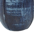thumbnail image 6 of DecMode 9" Blue Ceramic Vase with Handles, 6 of 9