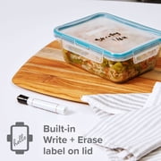 (2 pack) Snapware 8 Cup Clear Food Storage Container, Well Suited to Refrigerator Organization