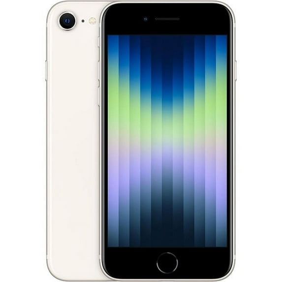 Pre-Owned Apple iPhone SE (3rd Gen) - Carrier Unlocked - 64GB Starlight (Good)