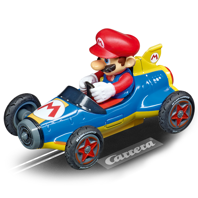 Carrera GO!!! 64148 1:43 Scale Analog Slot Car Racing Vehicle - Mario Kart  Mach 8 Mario