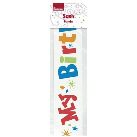Unique "It's My Birthday" Satin Sash