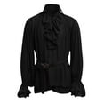 thumbnail image 2 of Chemise Gothique à Manches Longues pour Hommes de Haute Qualité, 2 of 4