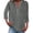 Light Gray, variant on Women Blouses Women's Clothing Trendy Women Shirts For Everyday Wear Stylish 3/4 Sleeve Design Pocket Detail For Denim And Casual Pants Ideal For Summer Fashion