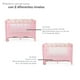 thumbnail image 3 of Cuna Corral Plegable con Cambiador y Dos Niveles D´Bebe - Rosa, 3 of 7