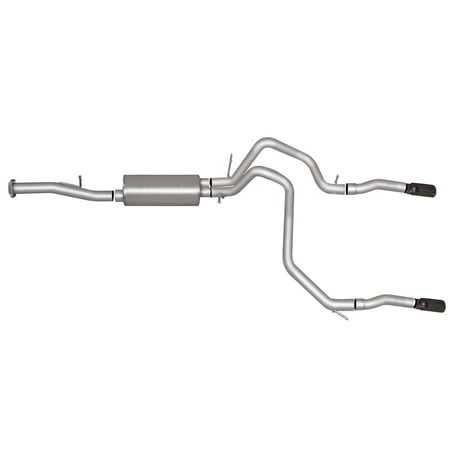 Cat-Back Dual Split Exhaust System, Aluminized Fits select: 2007-2014 CHEVROLET SUBURBAN, 2007-2013 CHEVROLET AVALANCHE