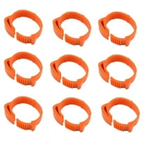 100Pcs Chicken Identification Leg Bands Tags Poultry Bird Duck Clip-on Rings