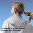 thumbnail image 4 of Cycling Bandana Breathable Sun Protection Earloop Design Men Women Cycling Scarf Bandana for Outdoor, 4 of 7